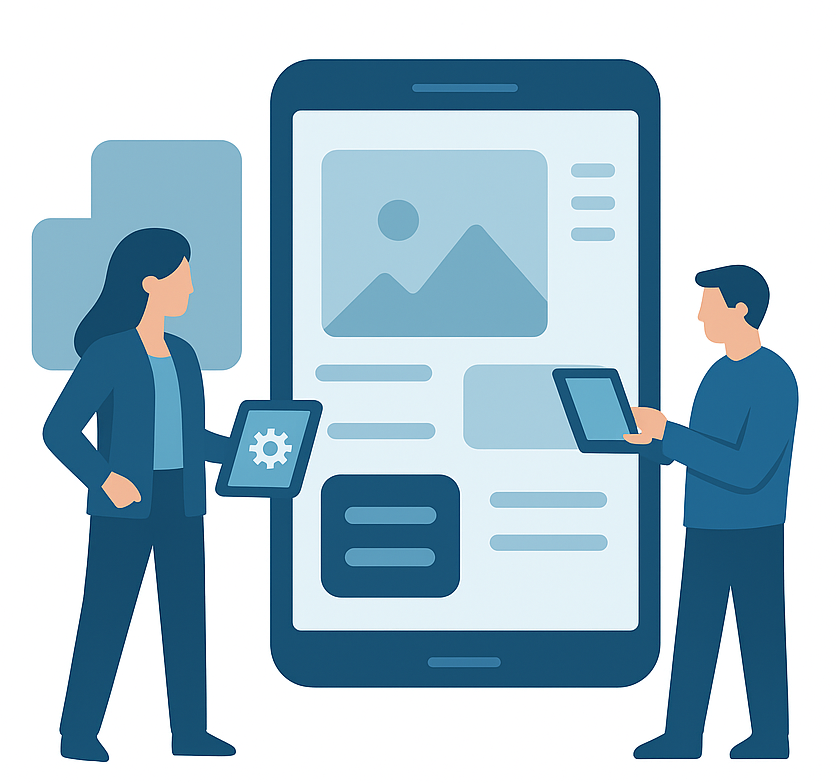 Custom software development process